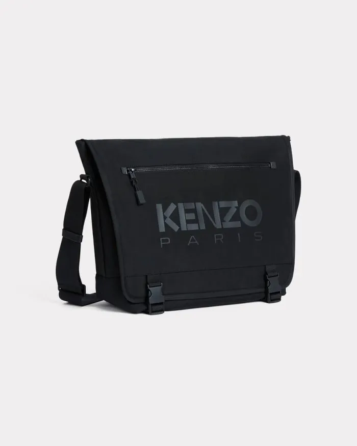Men 039KENZO 48039 Large Messenger Black Kenzo Bags