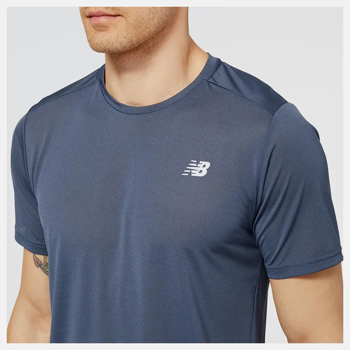 Men Accelerate Short Sleeve Thunder New Balance Shirts