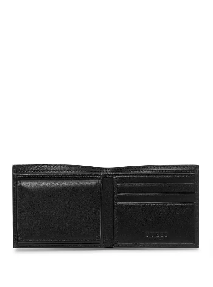 Men Bags and Wallets GUESS Black Glenoaks Logo Passcase Wallet Men Bags and Wallets GUESS Black Glenoaks Logo Passcase Wallet