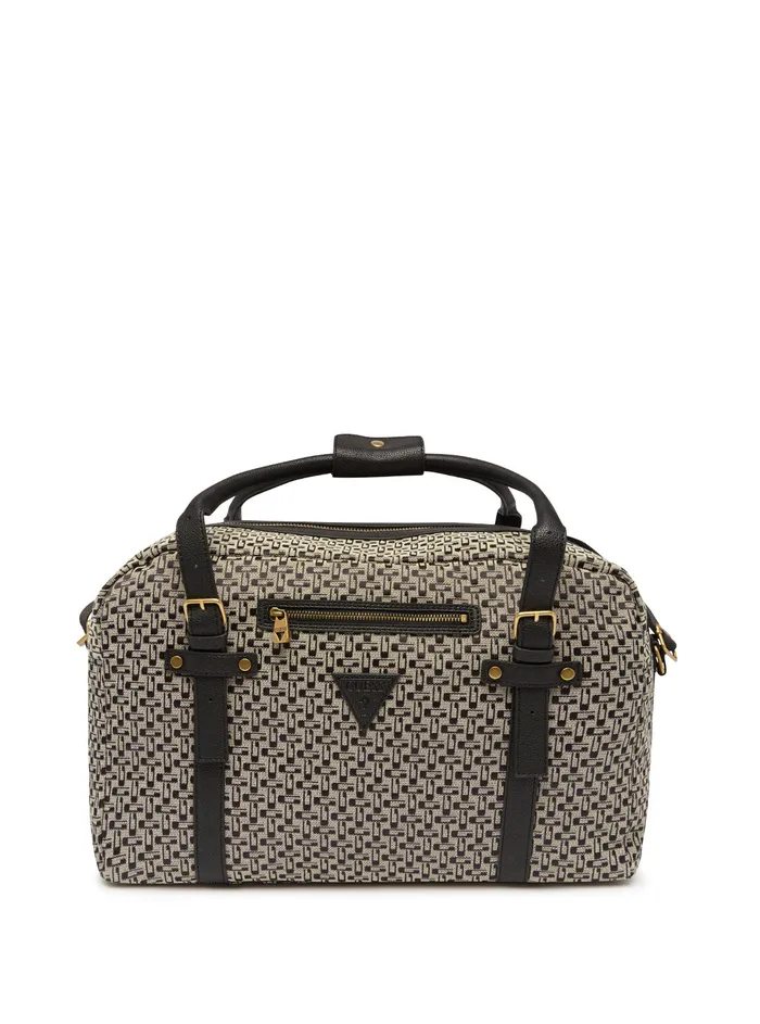 Men Bags and Wallets GUESS Black Logo Voyage Utility Duffle Bag Men Bags and Wallets GUESS Black Logo Voyage Utility Duffle Bag