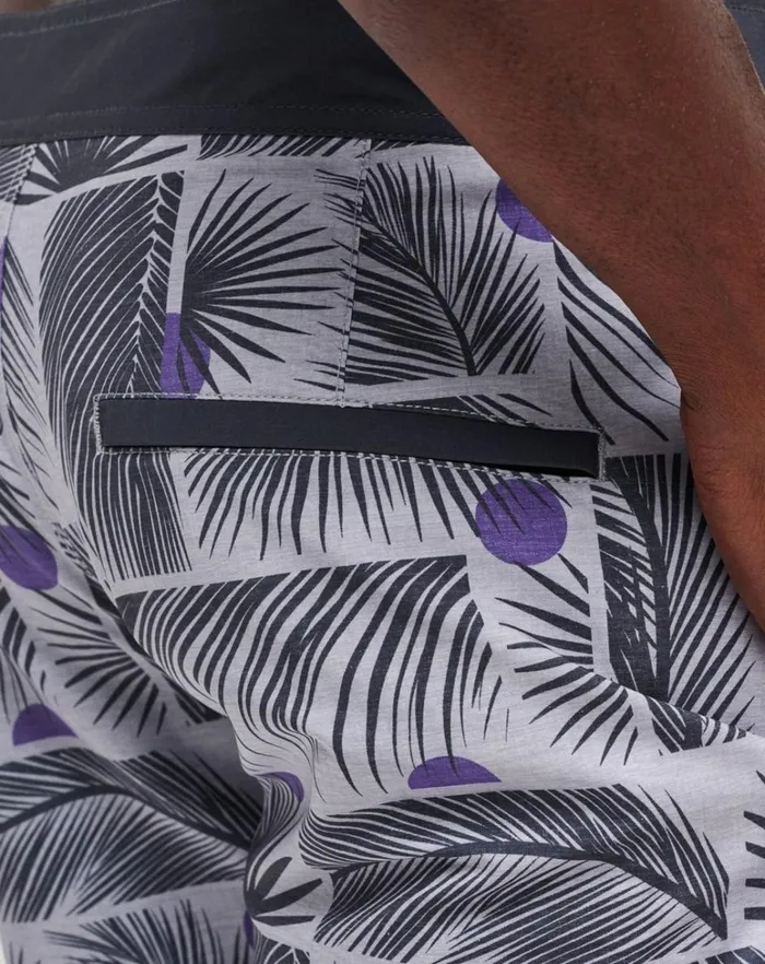 Men Boardshorts TravisMathew SAIL PLANS BOARDSHORT Heather Grey