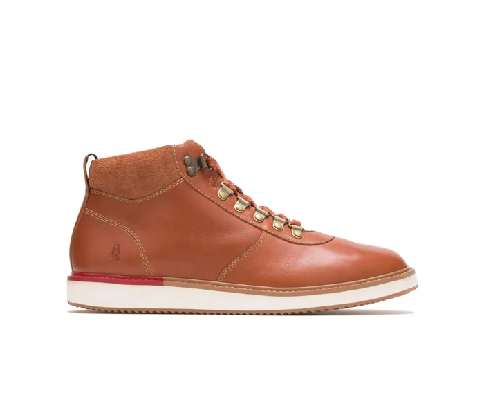 Men Boots Hush Puppies Heath Hiker Boot Cognac Leather