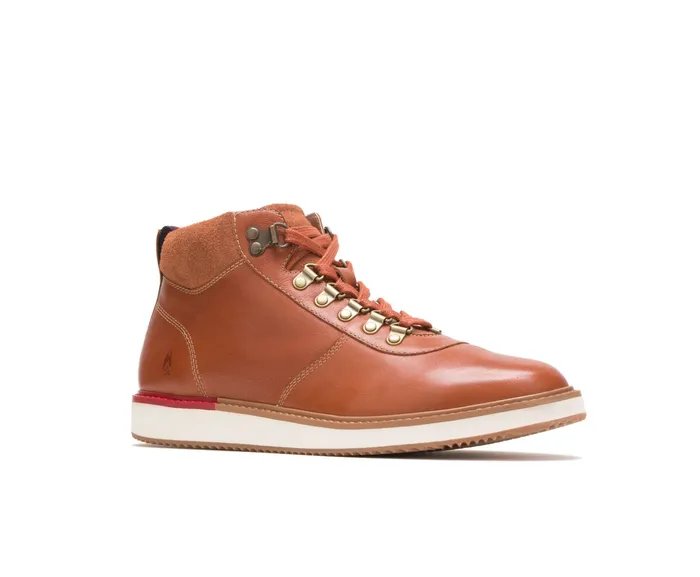 Men Boots Hush Puppies Heath Hiker Boot Cognac Leather Men Boots Hush Puppies Heath Hiker Boot Cognac Leather