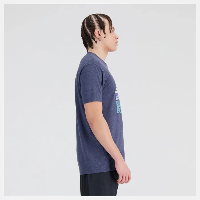 Men Boston Bridge Graphic TShirt Victory Blue New Balance Shirts Men Boston Bridge Graphic TShirt Victory Blue New Balance Shirts