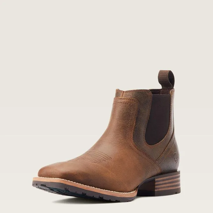 Men Chelsea Boots Ariat Hybrid Low Boy Western Boot Old Earth