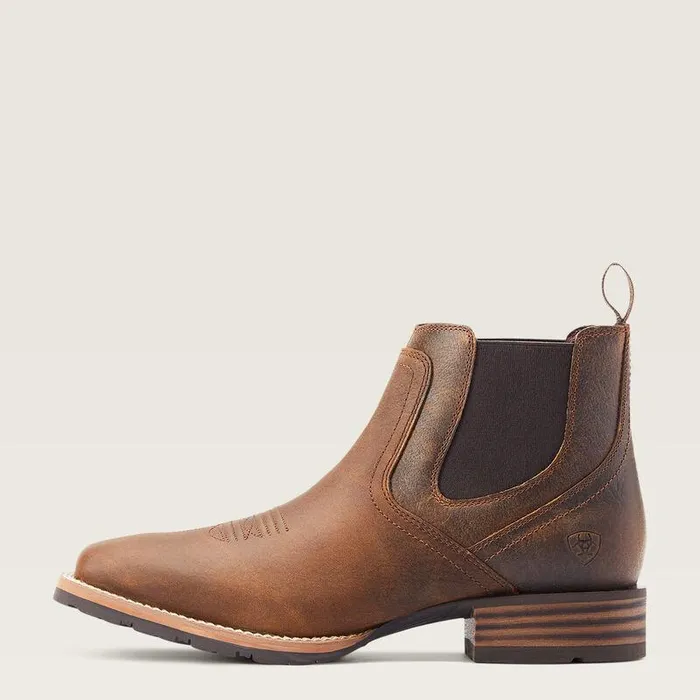 Men Chelsea Boots Ariat Hybrid Low Boy Western Boot Old Earth Men Chelsea Boots Ariat Hybrid Low Boy Western Boot Old Earth