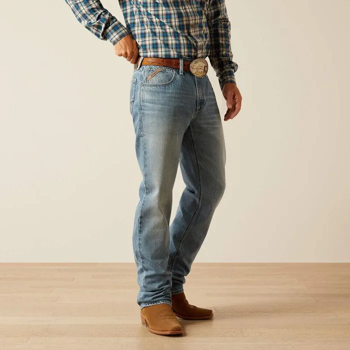 Men Denim Ariat M1 Vintage Kelvin Straight Leg Jeans Toby