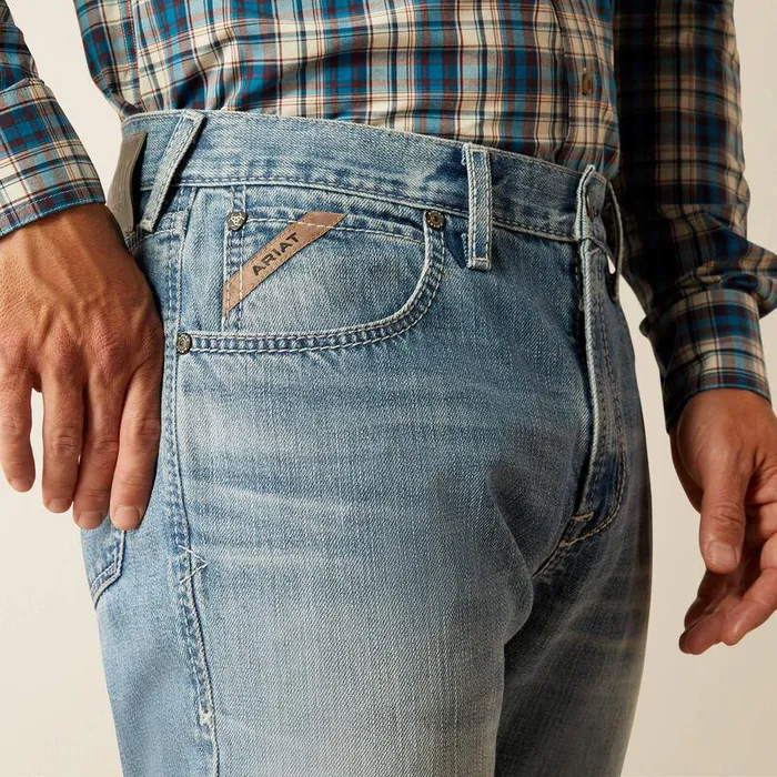 Men Denim Ariat M1 Vintage Kelvin Straight Leg Jeans Toby Men Denim Ariat M1 Vintage Kelvin Straight Leg Jeans Toby