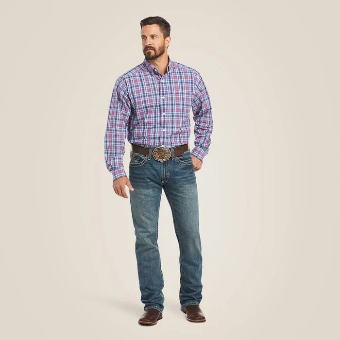 Men Denim Ariat M4 Low Rise Boundary Boot Cut Jean Gulch