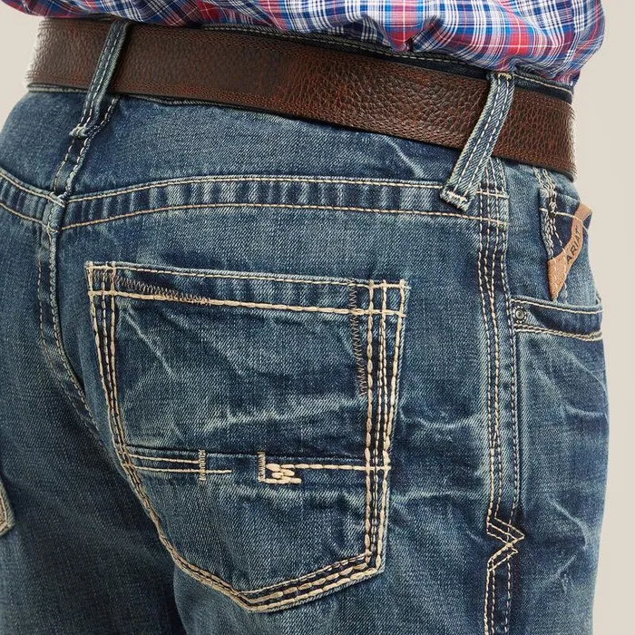 Men Denim Ariat M4 Low Rise Boundary Boot Cut Jean Gulch