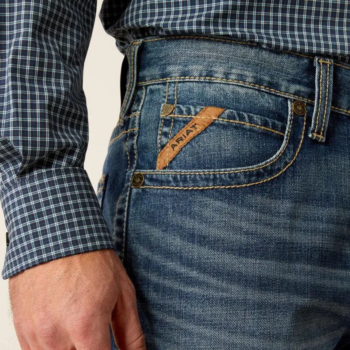 Men Denim Ariat M4 Relaxed Nate Boot Cut Jeans Heath Men Denim Ariat M4 Relaxed Nate Boot Cut Jeans Heath
