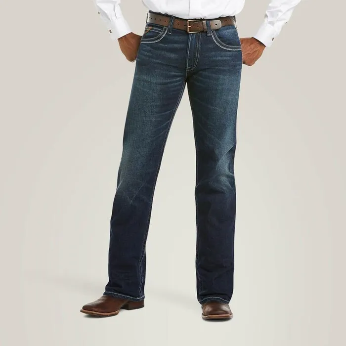 Men Denim Ariat M5 Slim Stretch Coltrane Stackable Straight Leg Jean Nightingale