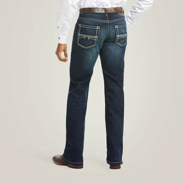 Men Denim Ariat M5 Slim Stretch Coltrane Stackable Straight Leg Jean Nightingale