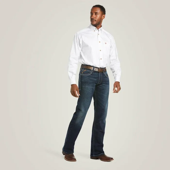 Men Denim Ariat M5 Slim Stretch Coltrane Stackable Straight Leg Jean Nightingale