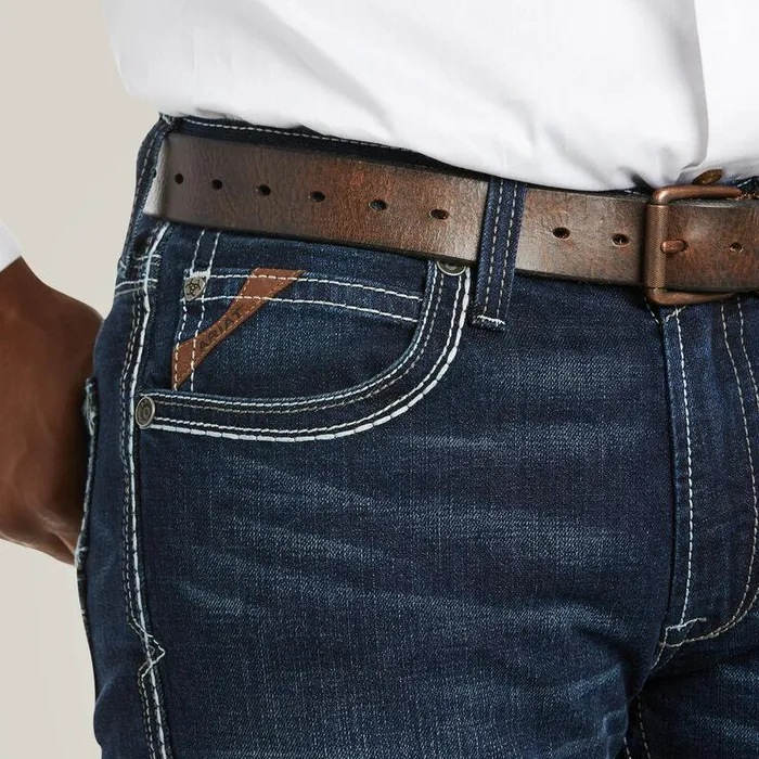 Men Denim Ariat M5 Slim Stretch Coltrane Stackable Straight Leg Jean Nightingale