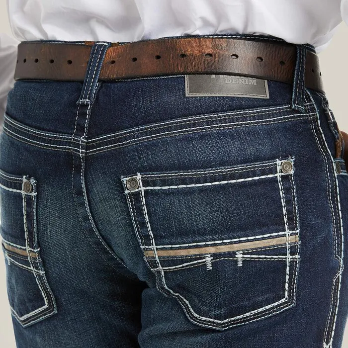 Men Denim Ariat M5 Slim Stretch Coltrane Stackable Straight Leg Jean Nightingale