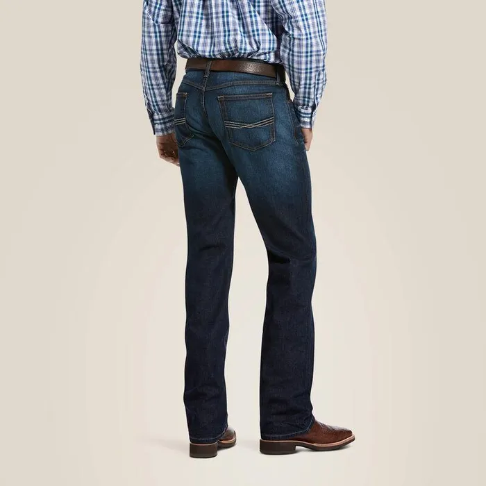Men Denim Ariat M5 Slim Stretch Legacy Stackable Straight Leg Jean Durham