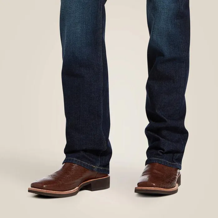 Men Denim Ariat M5 Slim Stretch Legacy Stackable Straight Leg Jean Durham