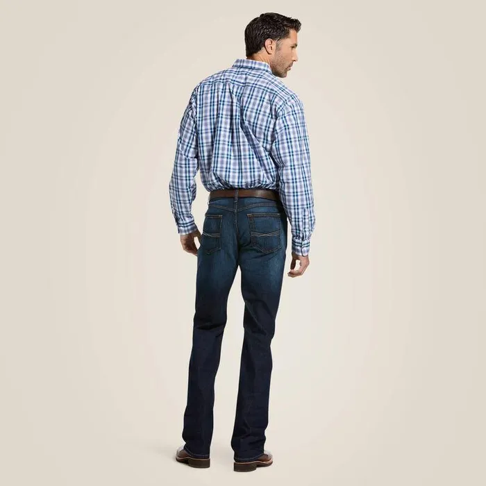 Men Denim Ariat M5 Slim Stretch Legacy Stackable Straight Leg Jean Durham