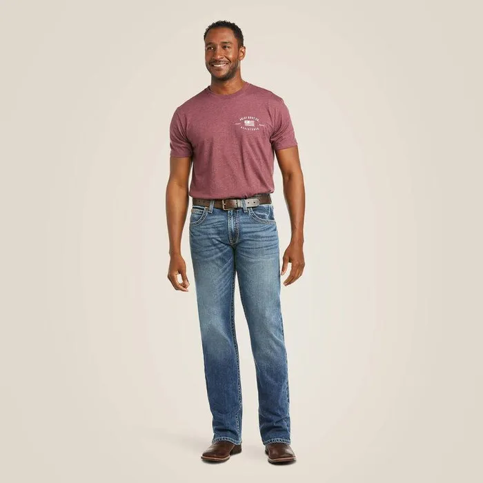 Men Denim Ariat M5 Slim Stretch Stillwell Stackable Straight Leg Jean Fargo Men Denim Ariat M5 Slim Stretch Stillwell Stackable Straight Leg Jean Fargo