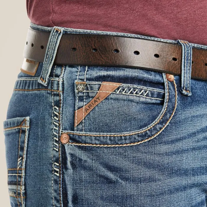 Men Denim Ariat M5 Slim Stretch Stillwell Stackable Straight Leg Jean Fargo Men Denim Ariat M5 Slim Stretch Stillwell Stackable Straight Leg Jean Fargo