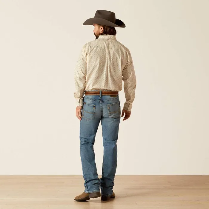 Men Denim Ariat M5 Straight Redmond Straight Leg Jeans Gaviota Men Denim Ariat M5 Straight Redmond Straight Leg Jeans Gaviota