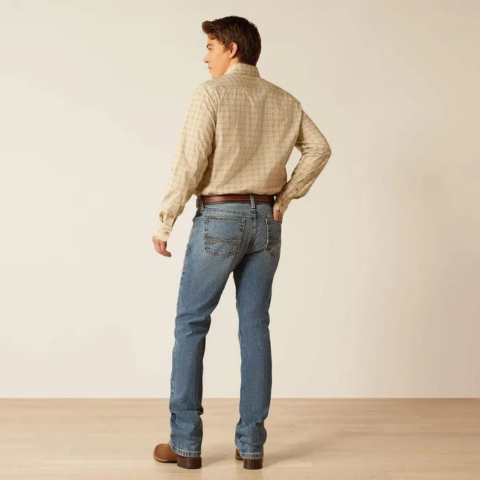 Men Denim Ariat M8 Modern Brickell Slim Leg Jeans Hanwell Men Denim Ariat M8 Modern Brickell Slim Leg Jeans Hanwell