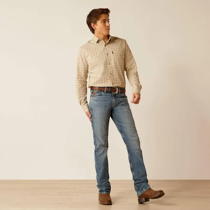 Men Denim Ariat M8 Modern Brickell Slim Leg Jeans Hanwell Men Denim Ariat M8 Modern Brickell Slim Leg Jeans Hanwell