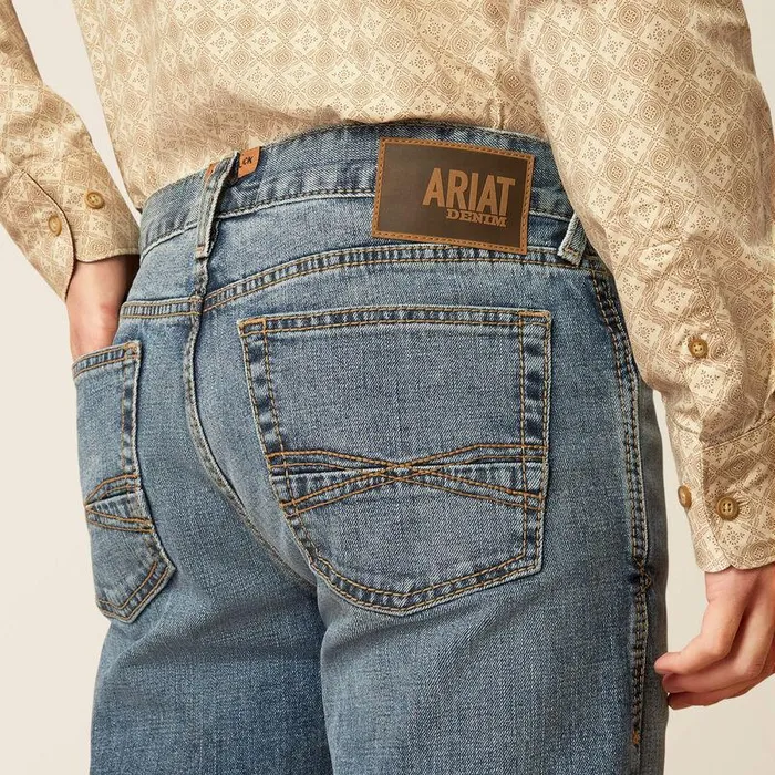 Men Denim Ariat M8 Modern Brickell Slim Leg Jeans Hanwell Men Denim Ariat M8 Modern Brickell Slim Leg Jeans Hanwell