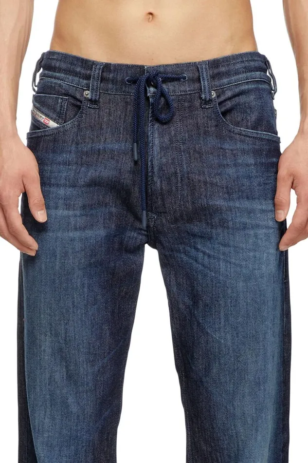 Men Diesel Jeans Relaxed 2080 DReel Joggjeans 09L11 Dark Blue Men Diesel Jeans Relaxed 2080 DReel Joggjeans 09L11 Dark Blue