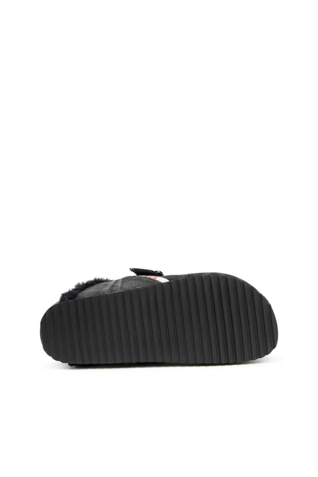 Men Diesel Rubber Slides DWOODSTOCK X Black Men Diesel Rubber Slides DWOODSTOCK X Black
