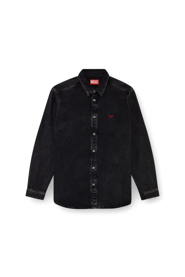 Men Diesel Shirts DSIMPLY Black Men Diesel Shirts DSIMPLY Black