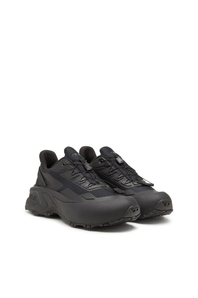Men Diesel Sneakers DCAGE RUNNER Black Men Diesel Sneakers DCAGE RUNNER Black