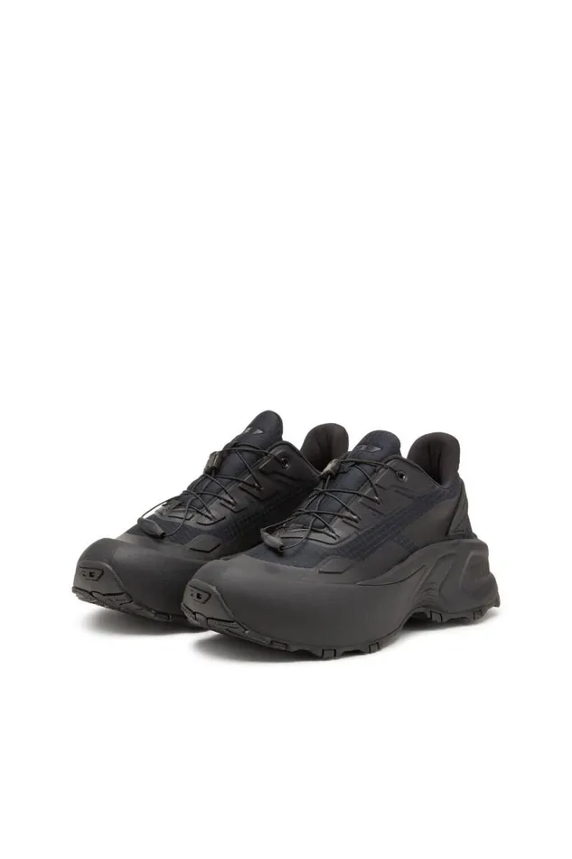 Men Diesel Sneakers DCAGE RUNNER Black Men Diesel Sneakers DCAGE RUNNER Black