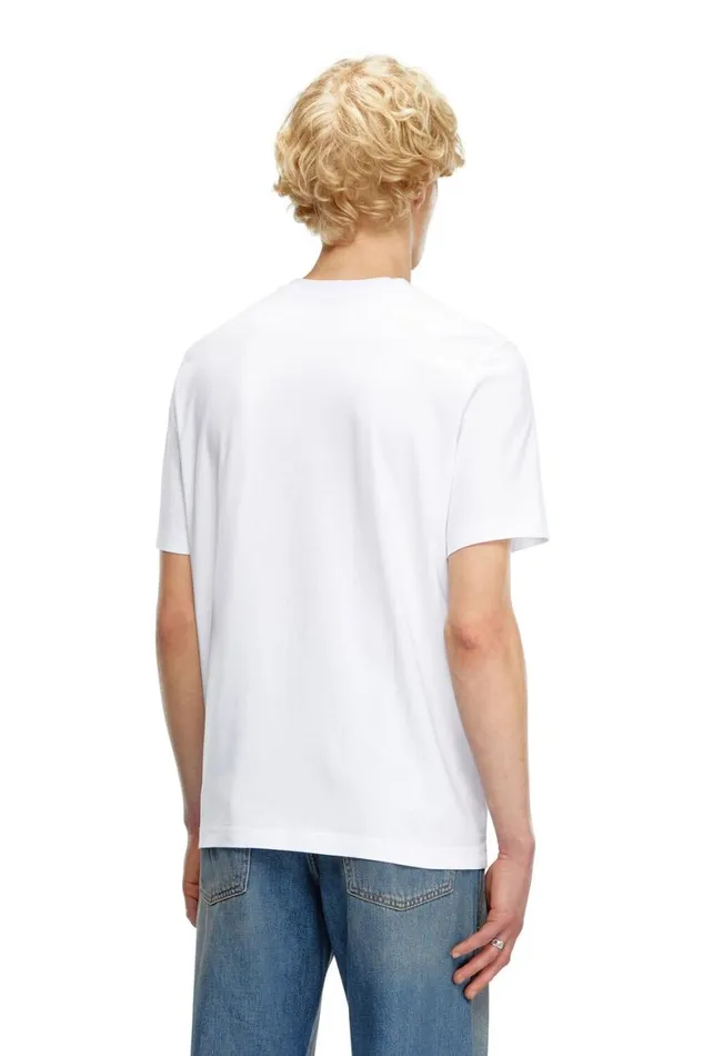 Men Diesel TShirts and Polos TADJUSTQ7 White
