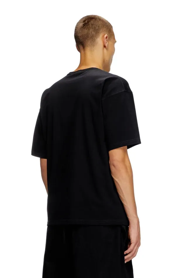 Men Diesel TShirts and Polos TBOXTR14 Black Men Diesel TShirts and Polos TBOXTR14 Black