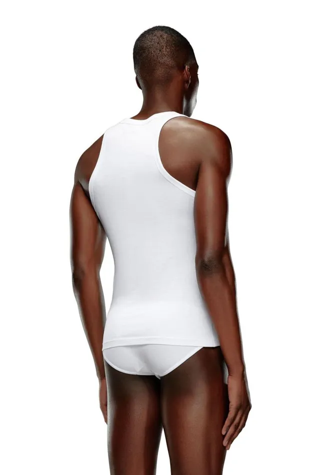 Men Diesel Underwear UMTKWALTYTWOPACK White Men Diesel Underwear UMTKWALTYTWOPACK White