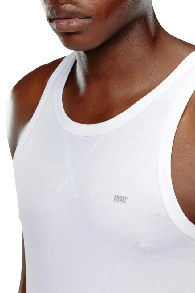 Men Diesel Underwear UMTKWALTYTWOPACK White Men Diesel Underwear UMTKWALTYTWOPACK White