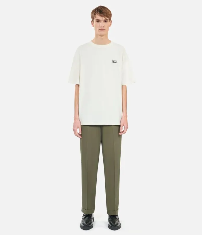 Men Ecru 100 Wild Serigraphy Tshirt THE KOOPLES Tshirts