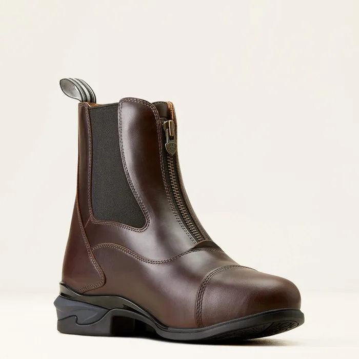 Men English Riding Boots Ariat Devon Zip Paddock Boot Waxed Chocolate Men English Riding Boots Ariat Devon Zip Paddock Boot Waxed Chocolate