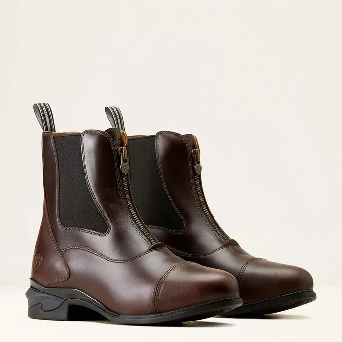 Men English Riding Boots Ariat Devon Zip Paddock Boot Waxed Chocolate Men English Riding Boots Ariat Devon Zip Paddock Boot Waxed Chocolate