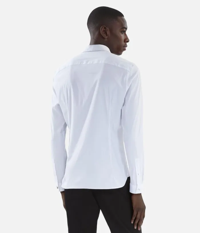 Men Formal White Poplin Shirt THE KOOPLES Shirts