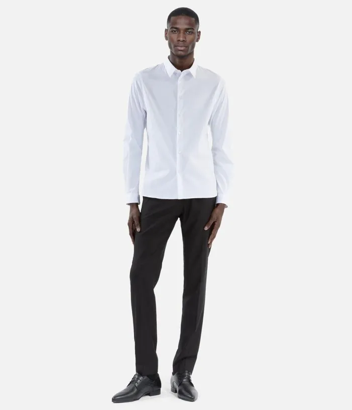 Men Formal White Poplin Shirt THE KOOPLES Shirts