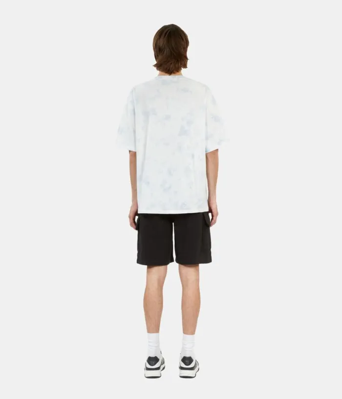 Men Gradient Sky Blue Tshirt With Venice Serigraphy THE KOOPLES Tshirts