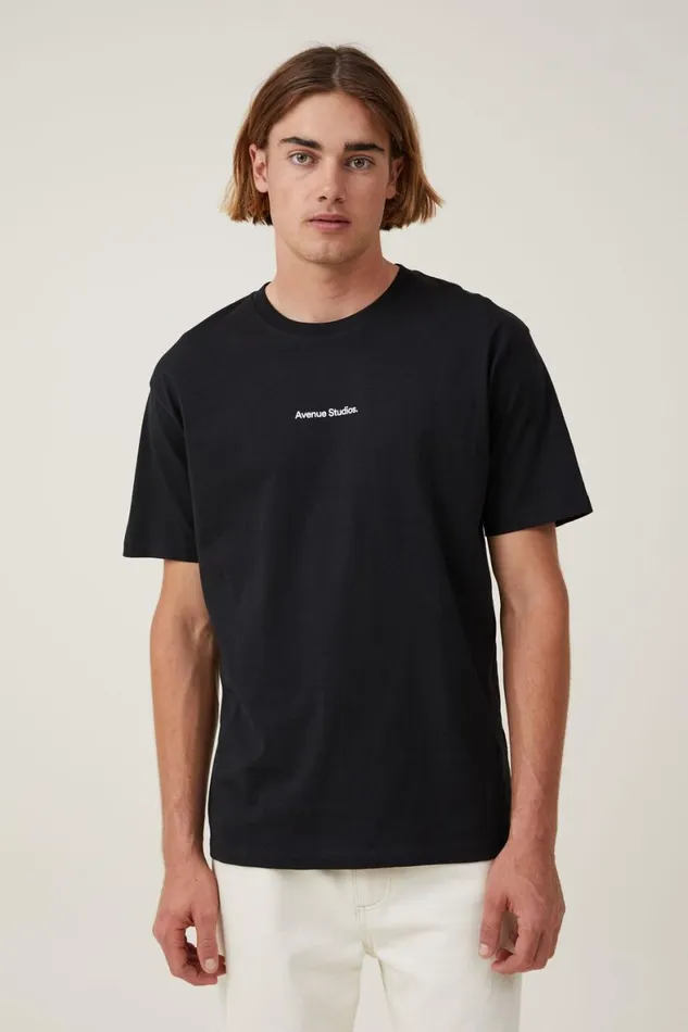 Men Graphic TShirts Cotton On Easy TShirt Blackavenue Studios