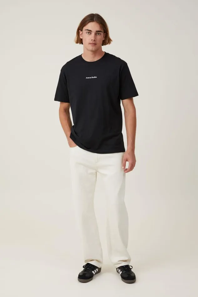 Men Graphic TShirts Cotton On Easy TShirt Blackavenue Studios