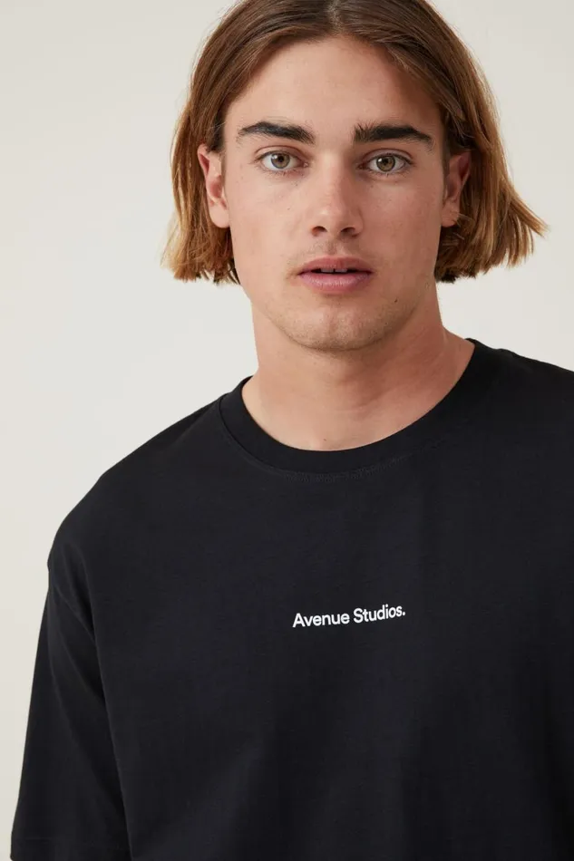 Men Graphic TShirts Cotton On Easy TShirt Blackavenue Studios