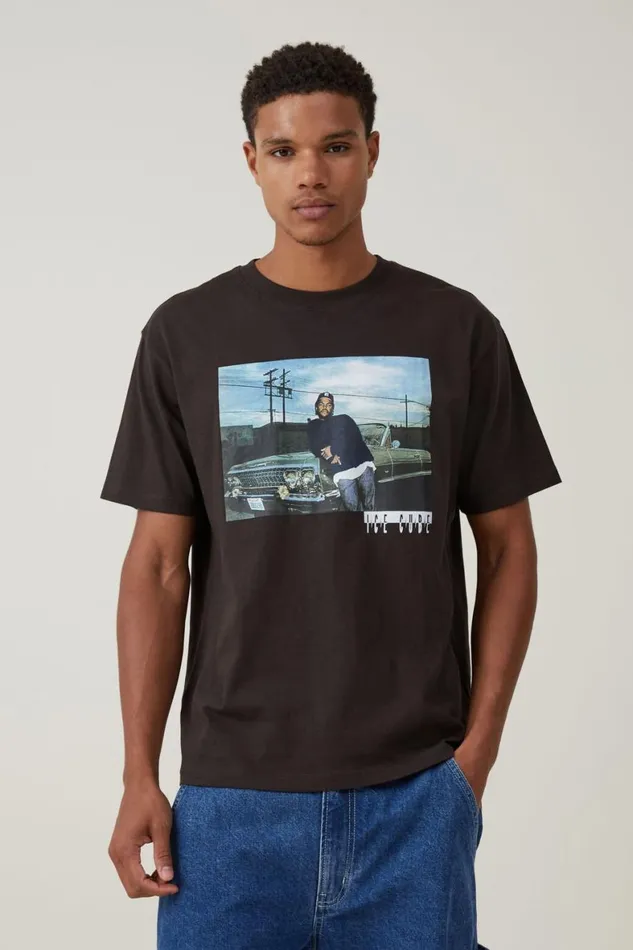 Men Graphic TShirts Cotton On Loose Fit Music TShirt Lcn Mt Washed Blackice Cubecar Lean Men Graphic TShirts Cotton On Loose Fit Music TShirt Lcn Mt Washed Blackice Cubecar Lean