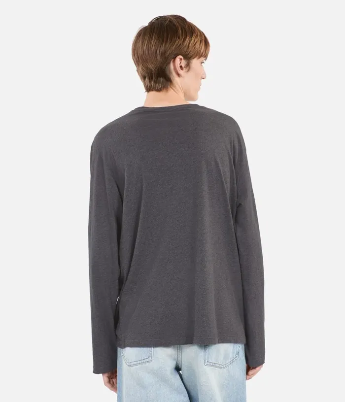 Men Grey Longsleeved Tshirt THE KOOPLES Tshirts