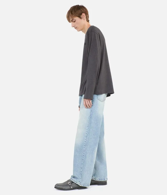 Men Grey Longsleeved Tshirt THE KOOPLES Tshirts